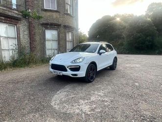 porsche cayenne 4.8t v8 turbo suv 5dr petrol tiptronics (500 ps)