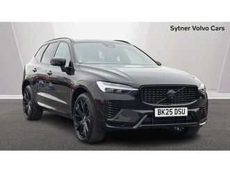 volvo xc60 2.0 t6 350 rc phev plus black ed 5dr awd gtron