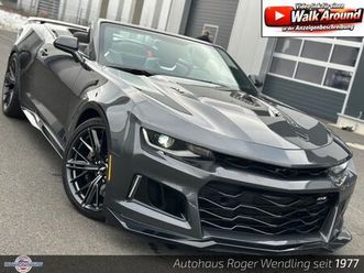 chevrolet camaro zl1 cabrio at recaro eu modell