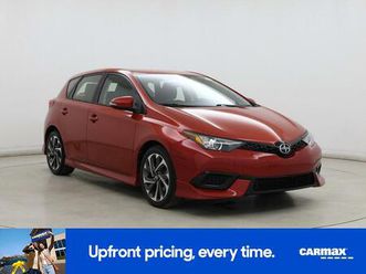 used 2016 scion im base (cvt)