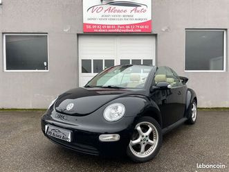 volkswagen new beetle cabriolet 1.6 102ch carat véhicule révisé et garantie
