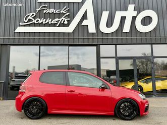 volkswagen golf vi 6 r 2.0 tsi 270ch 4motion / echappement à valve / rouge tornado / caméra de rec