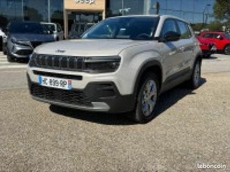 jeep avenger electrique 156ch 115kw altitude