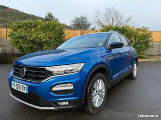 volkswagen t-roc 20 tdi 150 ch dsg7 4motion lounge. gps caméra carplay
