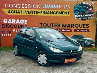 peugeot 206 affaire 1.1i 60cv garantie (paiement en plusieurs fois possible)