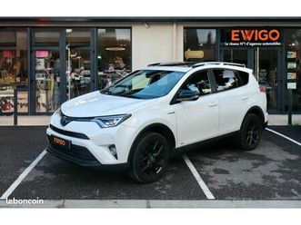 toyota rav-4 black edition - 2.5 197cv full-hybrid awd - homolog. éthanol plein=30 - toit ouvrant - sièges élec