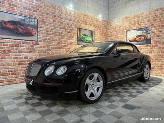 bentley continental gtc cabriolet 6.0 w12 bi-turbo 615 speed