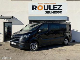renault trafic truck 2.0 blue dci 170 cv cabine approfondie / tva récupérable / apple carplay