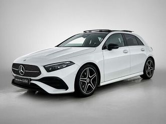mercedes classe a 180 hatchback amg line | panoramisch dak | dodehoekassistent | memory pack | 360° camera | head-up display | verwarmde zetels | keyless-go | s