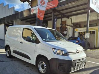citroën berlingo 2 1.6l 8s bluehdi 100cv 3 places c.attelage