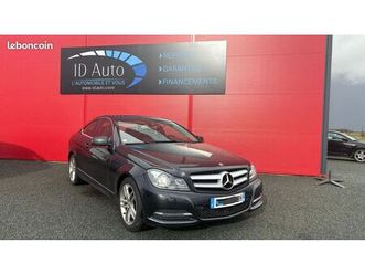mercedes classe c c coupe 220 cdi 170 cv - garantie 12 mois