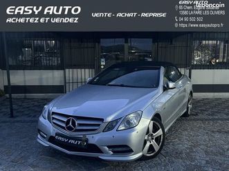 mercedes classe e cabriolet 220 cdi blueefficiency a
