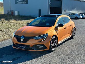 renault mégane iv rs trophy / 1.8 tce 300 ch edc / châssis cup / rs monitor / toit ouvrant / affichage tête haute / recaro alcantara / orange tonic / origine fr