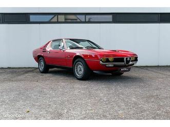 rare alfa romeo montreal origine france mécanique restaurée