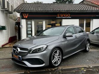 mercedes-benz classe a 1.5 180 cdi 110cv fascination amg 7g-dct bva / toit ouvrant / carplay / camera