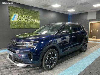 citroen c5 aircross phase 2 - 1.2i hybride - 136cv s&s - boite auto e-dsc6 -finition plus - garantie 12 mois