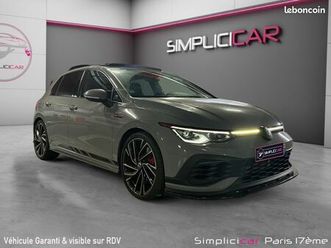 volkswagen golf 8 gti club sport gris nardo 300ch/ toit ouvrant/ harman kardon/ carplay/ garantie 12 mois