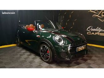 mini cooper john copper works cabriolet 231 ch – configuration optimal
