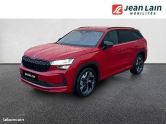 skoda kodiaq 1.5 tsi 204 ch hybride rechargeable phev dsg6 5pl sportline