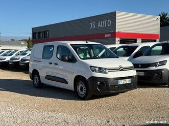 citroen berlingo van xl 850kg bluehdi 100 s&s cabine approfondie control bvm5