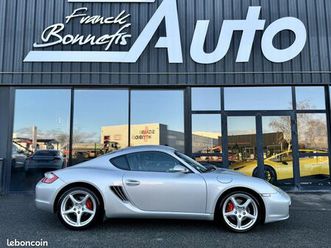 porsche cayman (987) s 3.4 flat 6 295 ch / origine france / pack chrono / bose