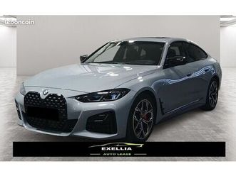 bmw serie 4 gran coupé m440i 374 ch xdrive, laser, assistant driving pro, toit ouvrant, harman/kardon, sièges m, tva récupérable loa possible