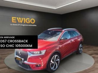 ds ds 7 crossback automobiles 2.0 bluehdi 180 sochic eat bva garantie 12 mois
