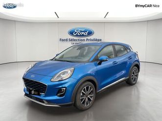 ford puma 1.0 flexifuel 125 ch mhev s&s bvm6 titanium