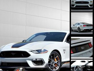 très belle ford mustang mach 1 de 2021 - v8 - 5,0l - bm - 13 436 kms - gris avion de chasse ( fighter jet gray)