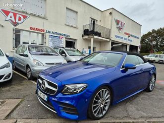 mercedes classe e 220 cabriolet g-tronic pack amg