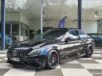 mercedes classe c63s amg v8 bi-turbo 510ch speedshift + toit ouvrant & burmester