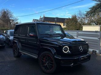 mercedes classe g63 amg edition one v8 biturbo toitpano-ouvrant/carbone/burmester/attelageremorque/volantsport/maluspayé
