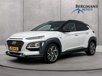 hyundai kona - - 1.6 gdi hev premium // dealeronderhouden // leder //