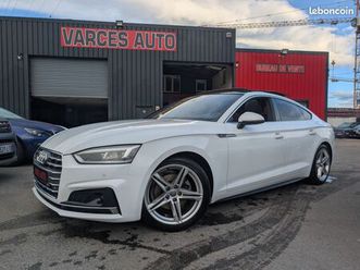 audi a5 35 tdi 2.0 tdi 150 cv s-line s-tronic7 toit ouvrant panoramique suivie complet audi