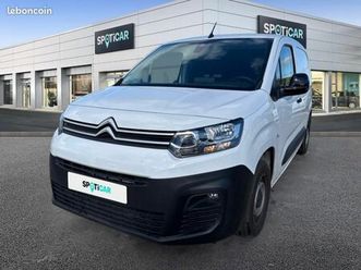 citroen berlingo van m 650kg puretech 110ch s&s cabine extenso 3 places pack driver connect