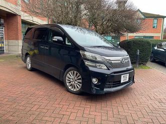 2012 toyota vellfire 2.4 e-four