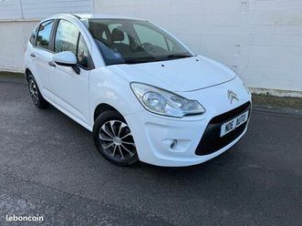 citroen c3 ii 1.4i airdream - 75 ch - 5 portes - faible km - garantie