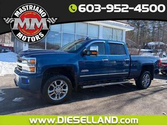 2019 chevrolet chevy silverado 2500hd 4x4 loaded high country 6.6l l5p duramax d