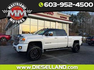 2018 gmc sierra 3500hd wow 4x4 loaded denali 6.6l l5p duramax diesel!!! **financ