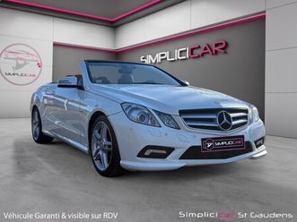mercedes classe e cabriolet 220 cdi blueefficiency executive a