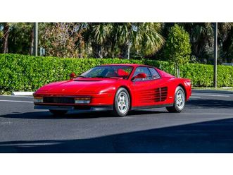 1990 ferrari testarossa - testarossa