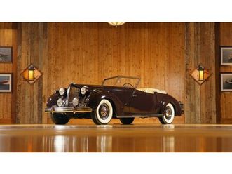 1938 packard 1601 - 1601 eight convertible victoria