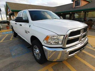 used 2017 ram 3500 tradesman crew cab 4x2 8’ box