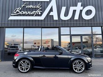 audi tt roadster 2.0 tfsi 230 ch quattro s-tronic s-line / origine france / virtual cockpit / jan