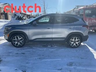 2022 kia seltos sx turbo w/black interior