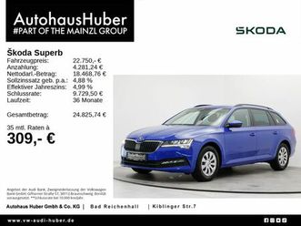 skoda superb combi 1.5 tsi dsg active navi pdc virtual