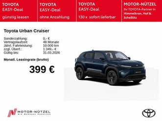 toyota urban cruiser 106 kw active