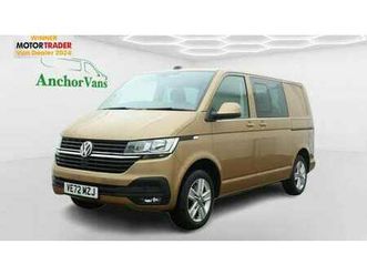 2023 volkswagen transporter crew cab swb l1h1 t32 tdi kombi highline air con c crew van diesel ma...