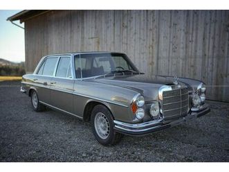 mercedes benz 300 sel 3.5 w109 (1971), seltener v8 mit gutachten