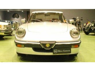 1987 alfa romeo spider quadrifoglio a vendre